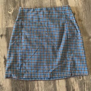 J. Galt Mini-Skirt - Brandy Melville - Checkered